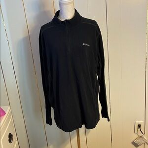 Columbia Black Long-Sleeve Pullover